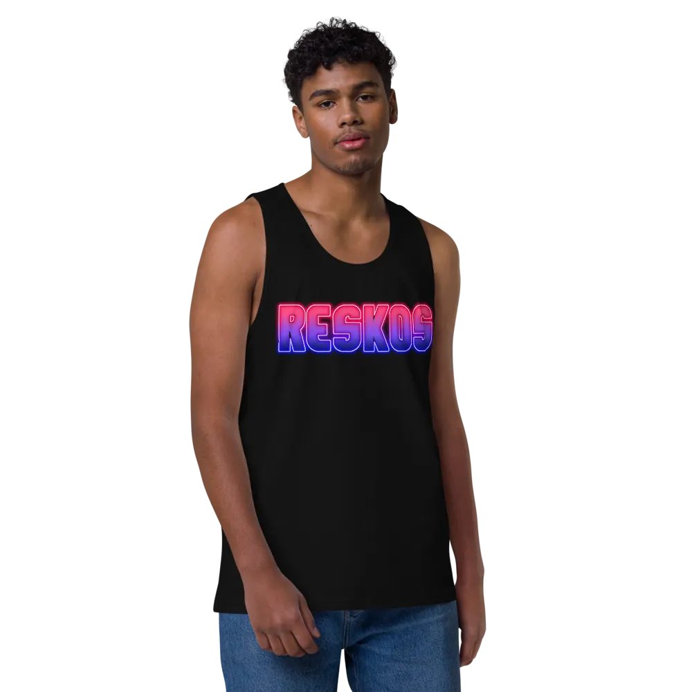 Gradient Reskos Men's Tank Top product image (6)