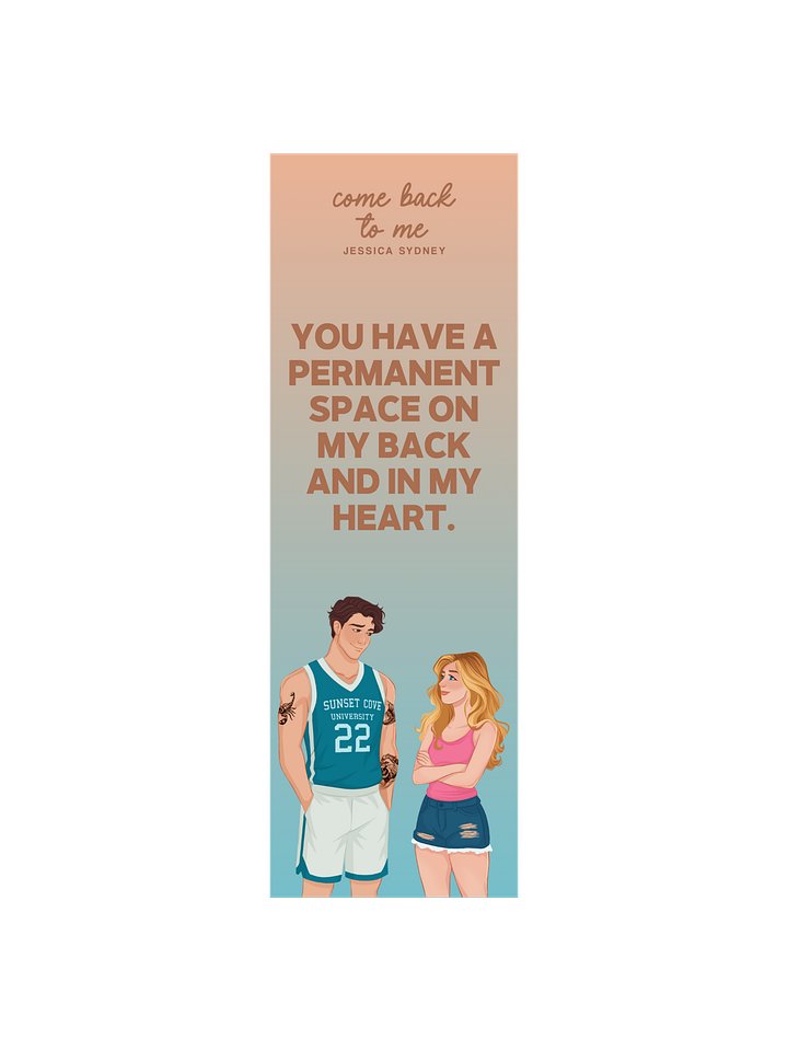 Come Back to Me Limited Edition Bookmark product image (1)