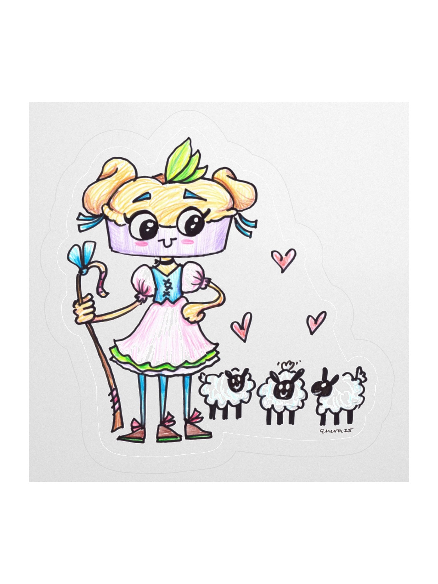 Shepherd's Pie with Sheep Sticker product image (1)