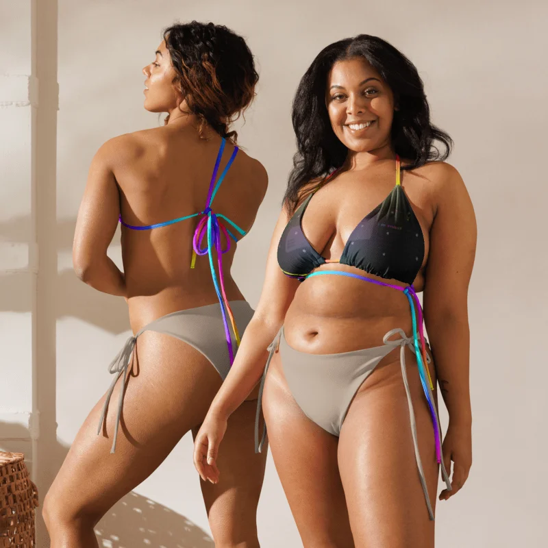 AbsolutRyan - Graphic - All-Over Print Padded String Bikini (Top) product image (3)