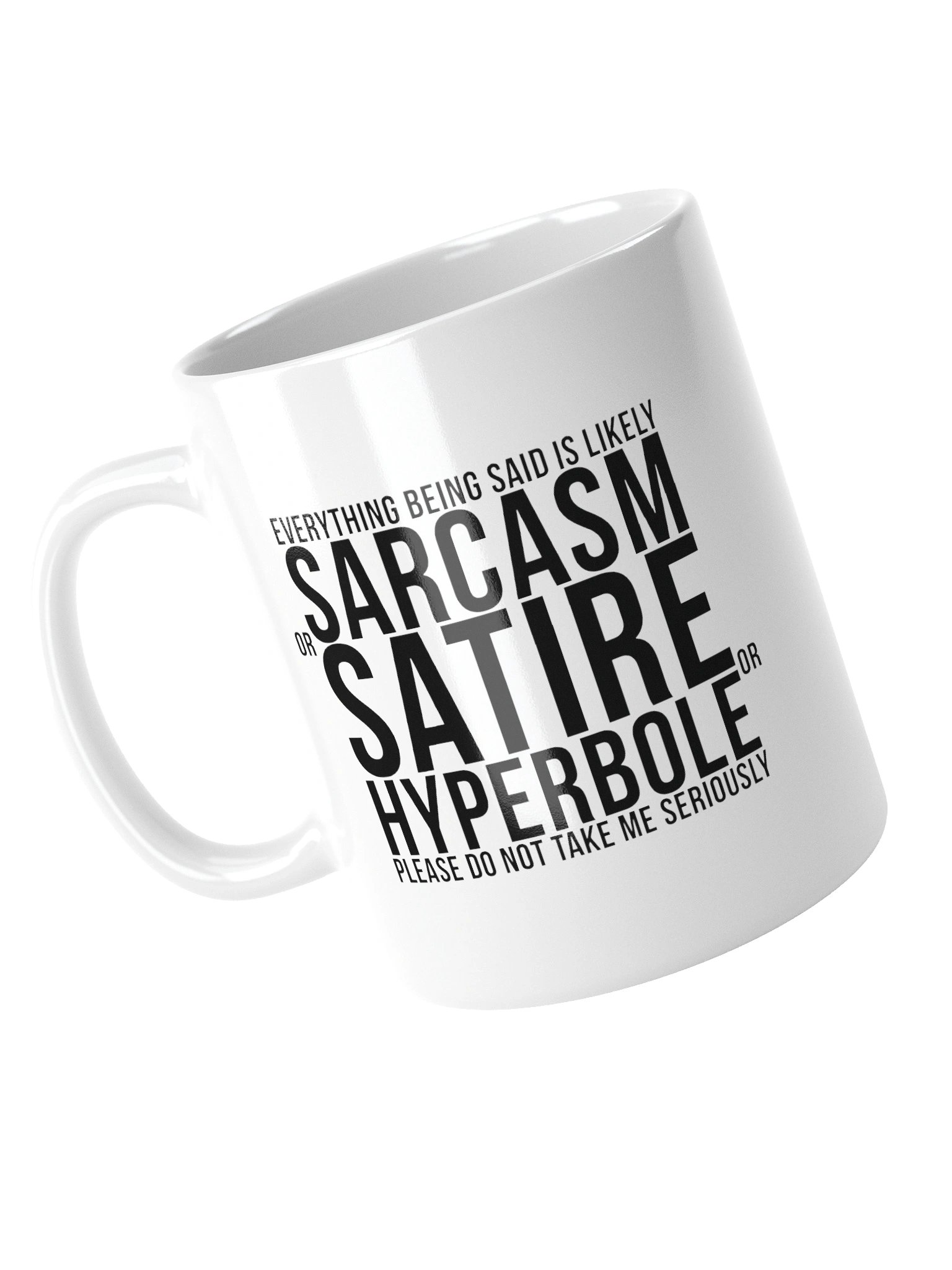 Sarcasm Mug (Black) product image (5)