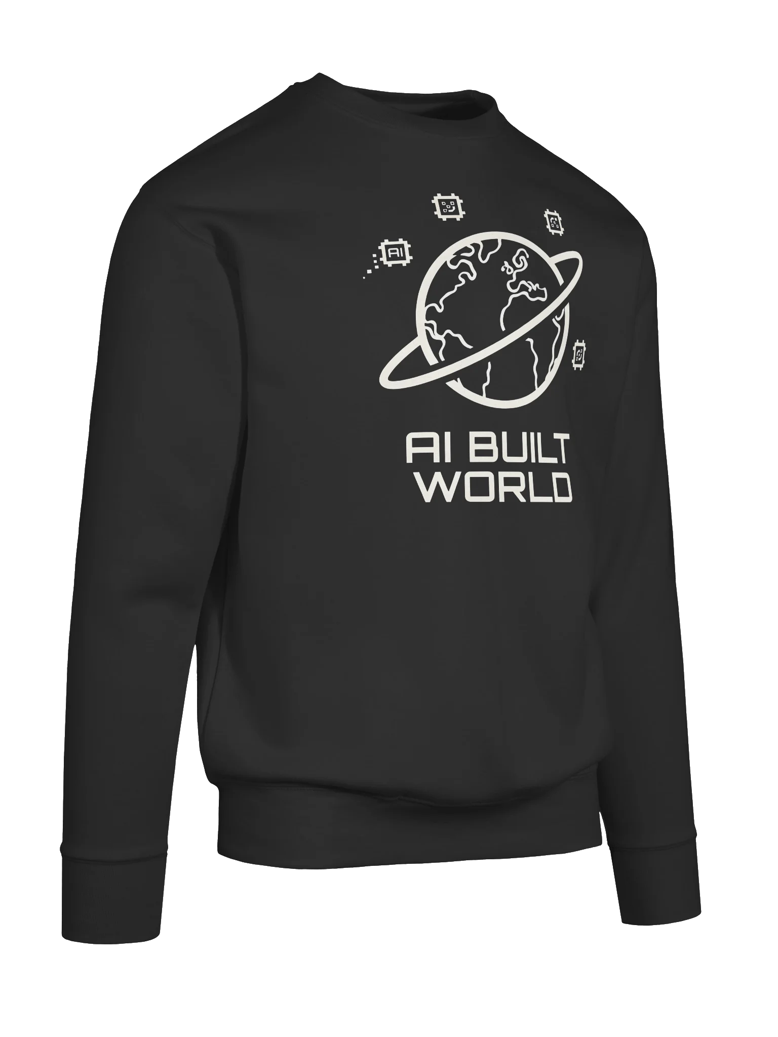 AI Built World Premium Crewneck product image (87)