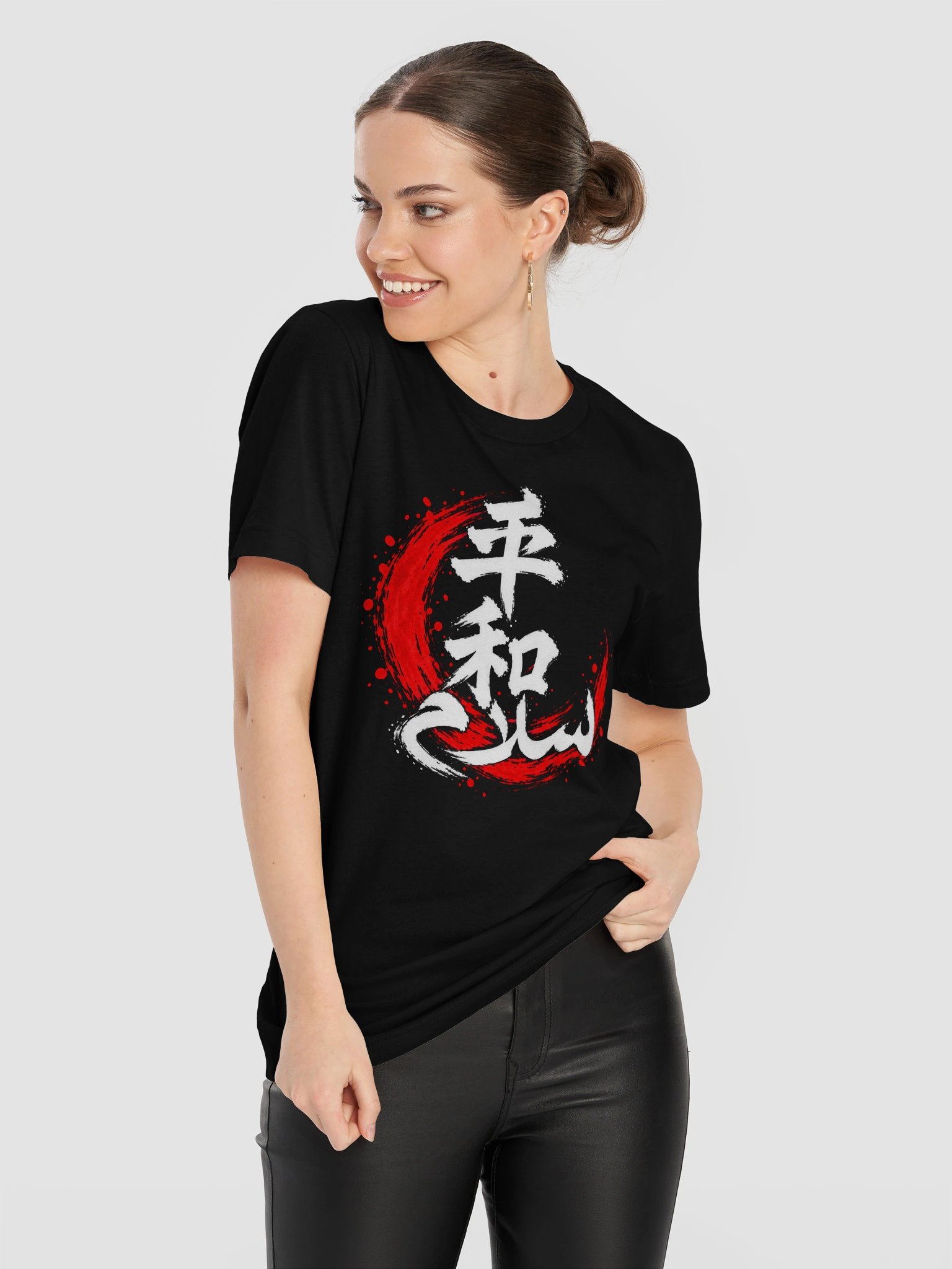 Peace — White Ink T-Shirt product image (9)