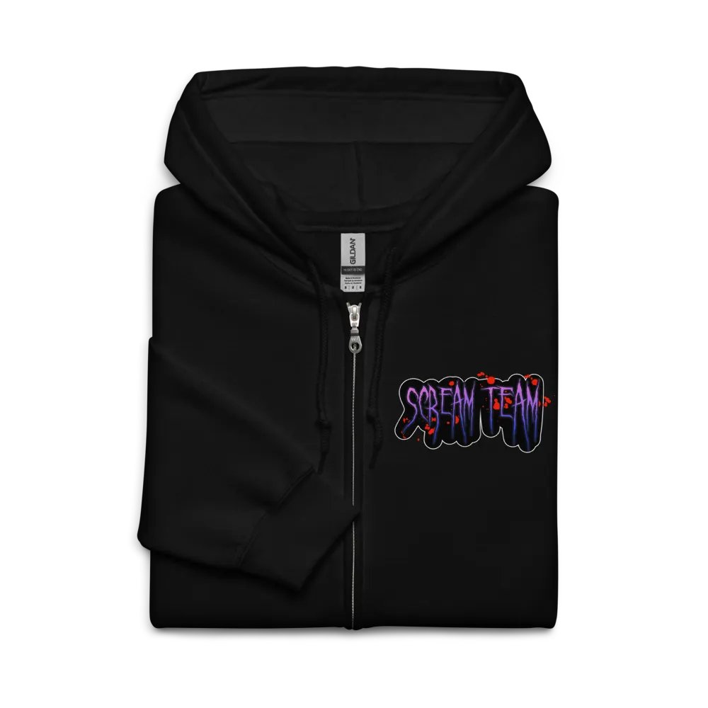 Scream Team 3D Zip Hoodie product image (3)