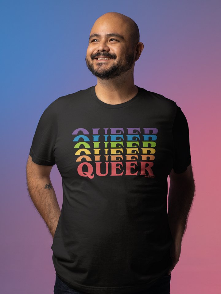 Rainbow Queer Vibes T-Shirt product image (3)