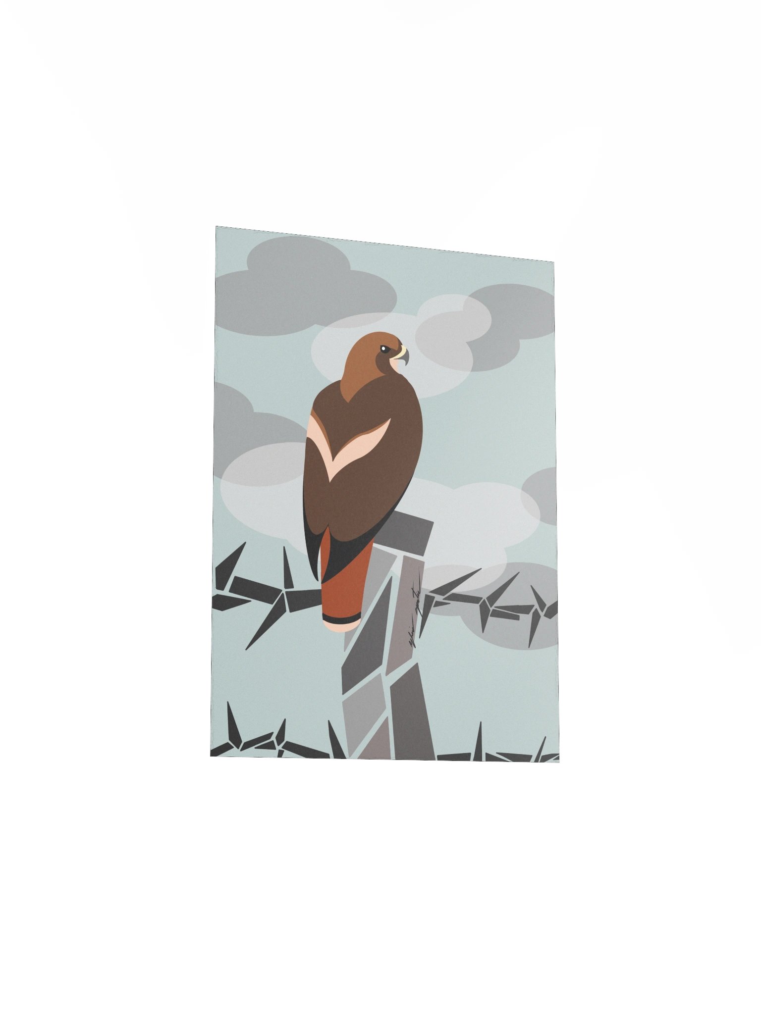 Abstract Birds: Red-tailed Hawk product image (7)