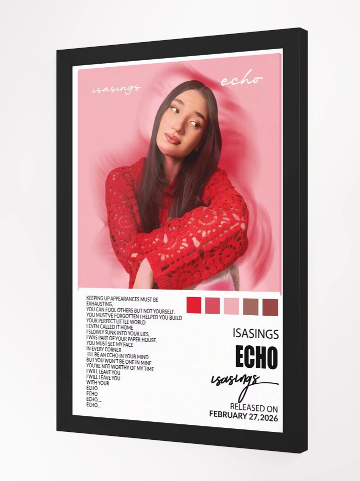 echo framed matte poster product image (3)