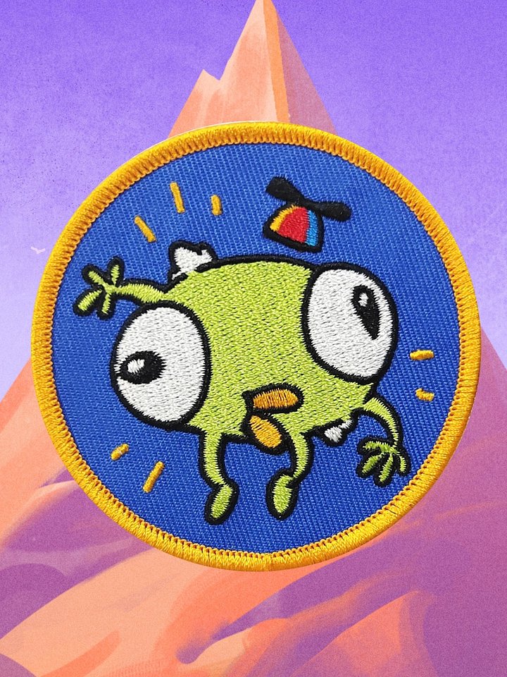 Bing Bong Embroidered Patch product image (1)