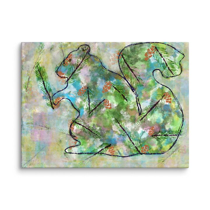 Forest Squirrel Canvas product image (2)