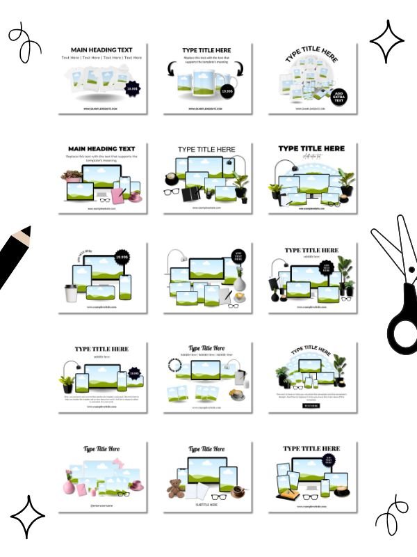 Editable MRR/PLR Templates in Canva product image (3)