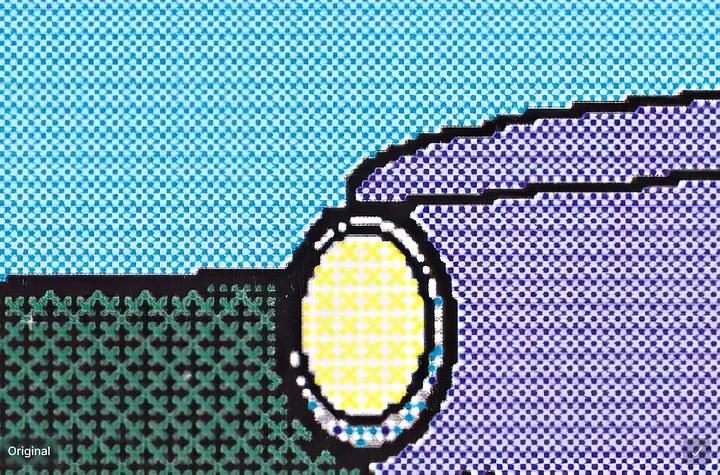Purple Car (circa mid-1980's) on canvas (48" x 32") product image (2)