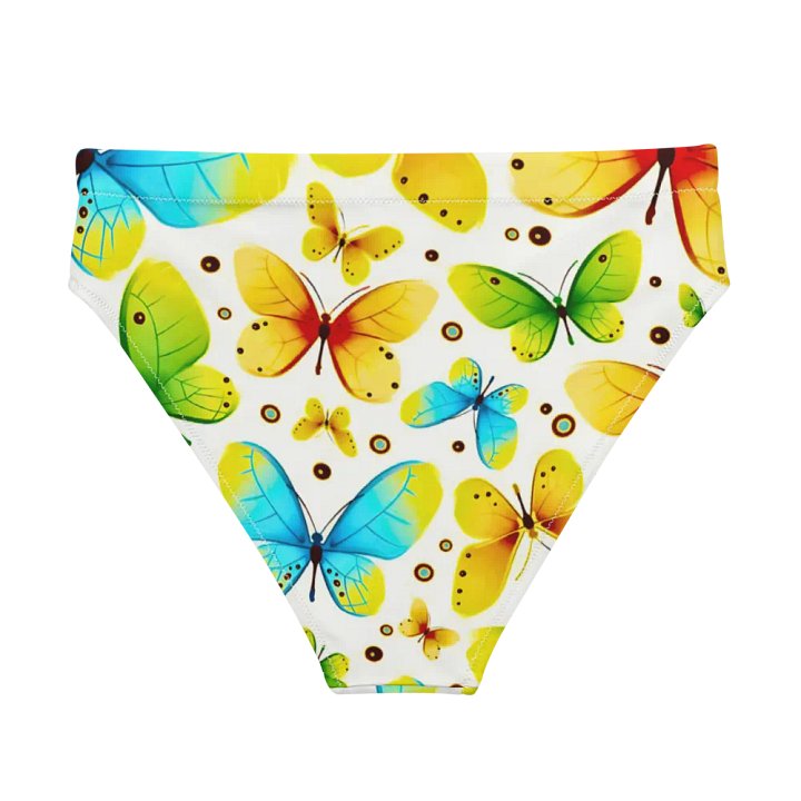 Butterfly Bliss Recycled High Waisted Bikini Bottom product image (2)