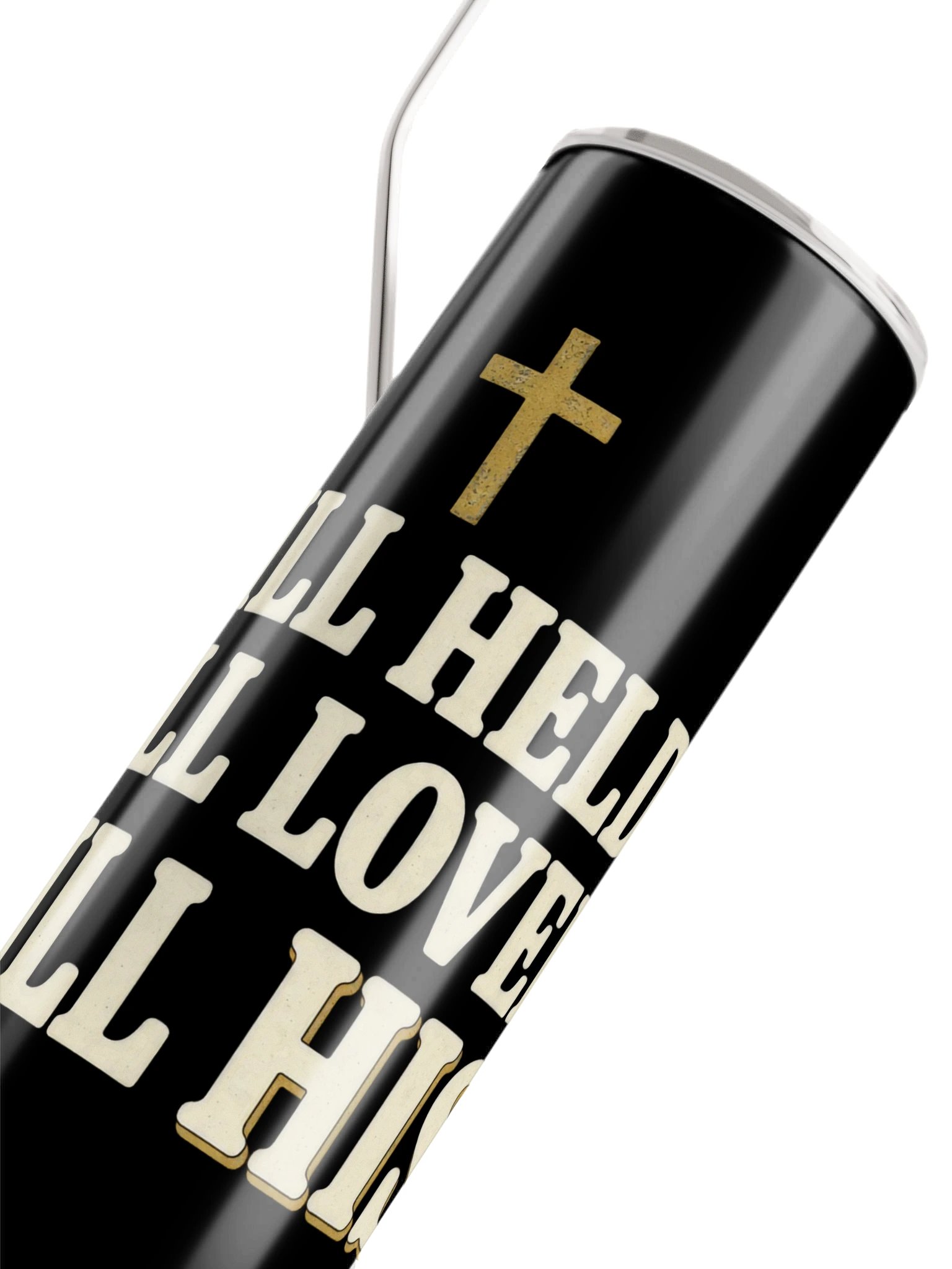 Still Held, Still Loved, Still His. Black Tumbler product image (5)