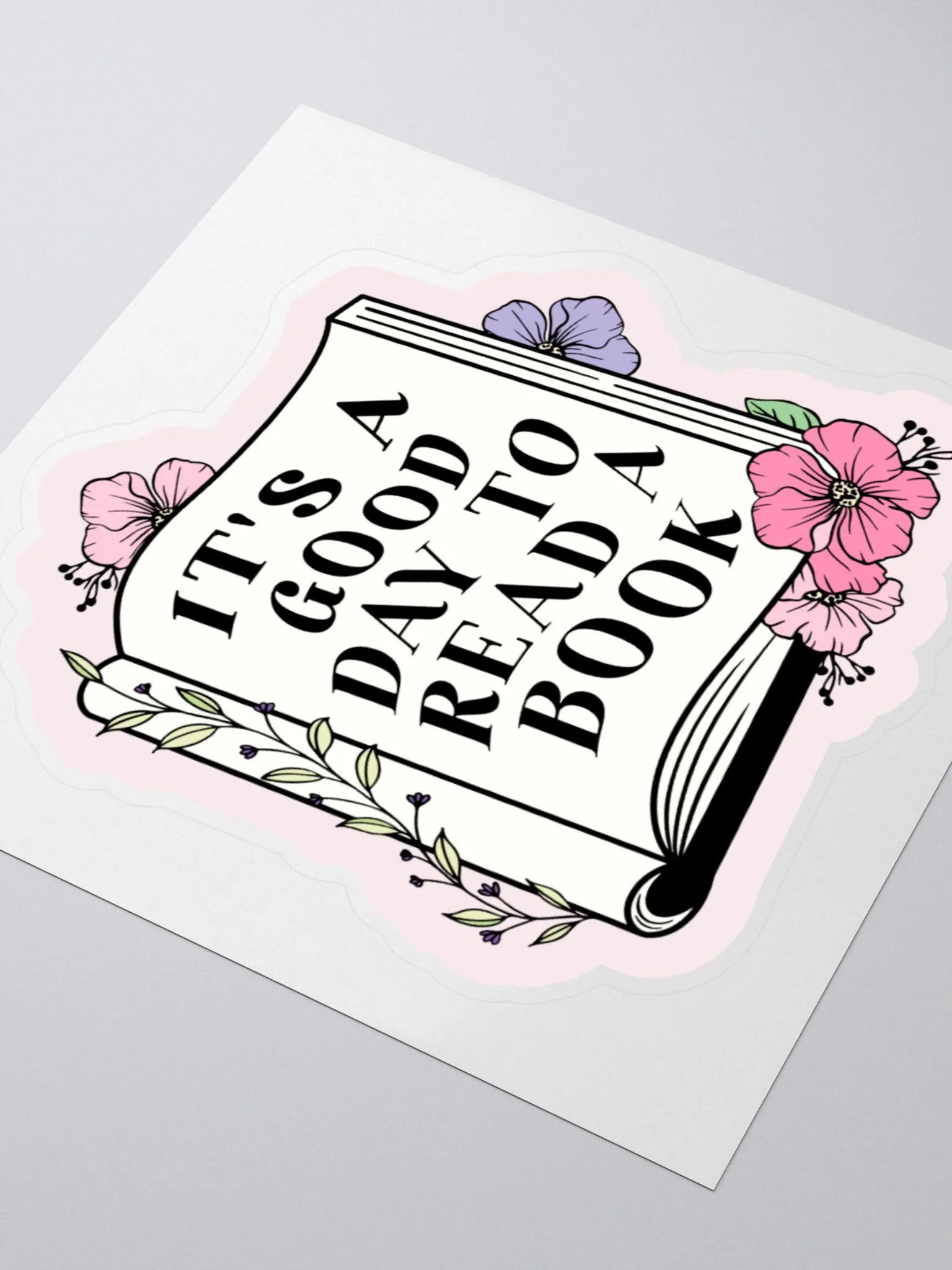 It's a Good Day to Read a Book Sticker product image (3)