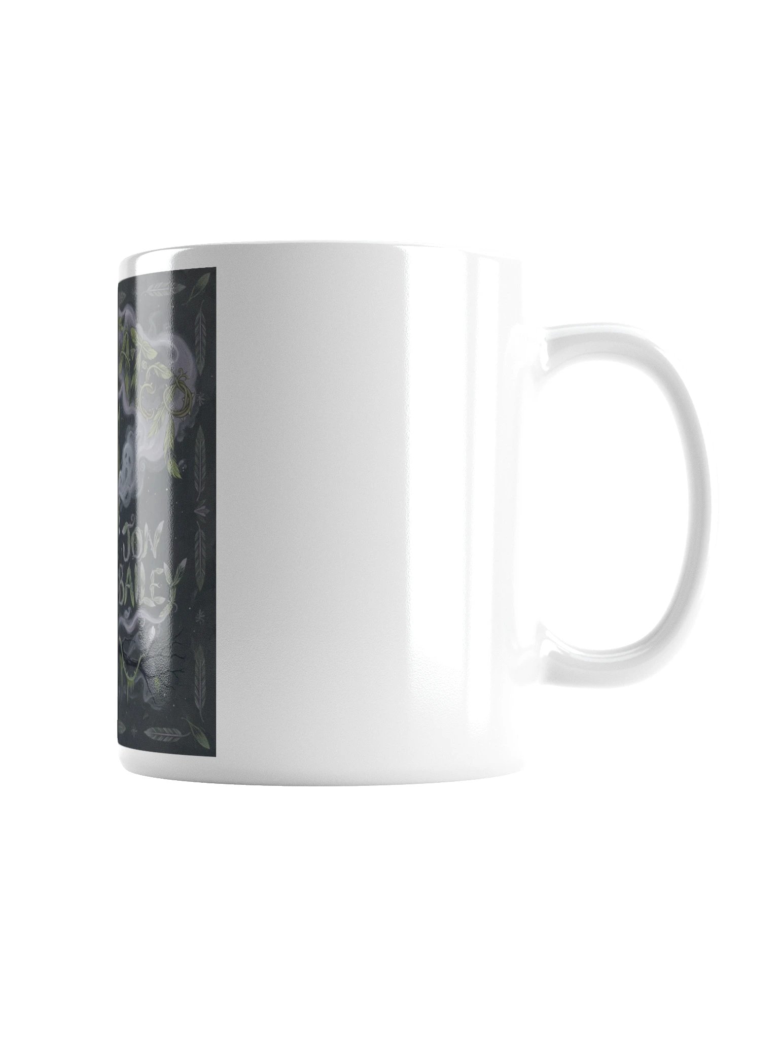 Haunted Bird Mug — Moss Owl product image (3)