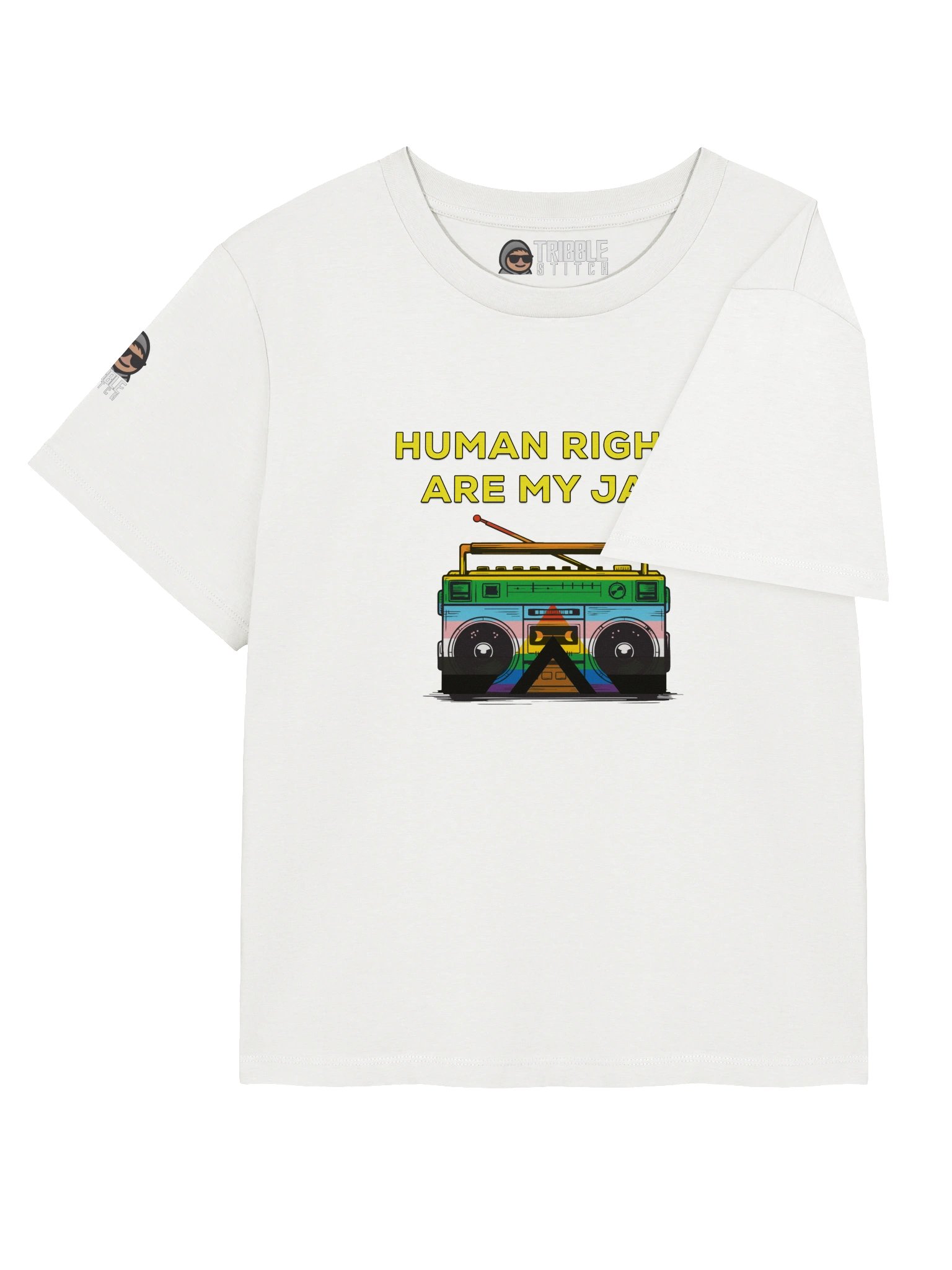 Human Rights Are My Jam Ladies Tee product image (76)