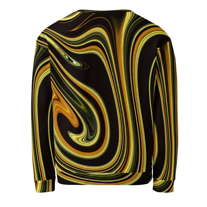 Golden Genesis Swirl | Recycled Sweatshirt product image (2)
