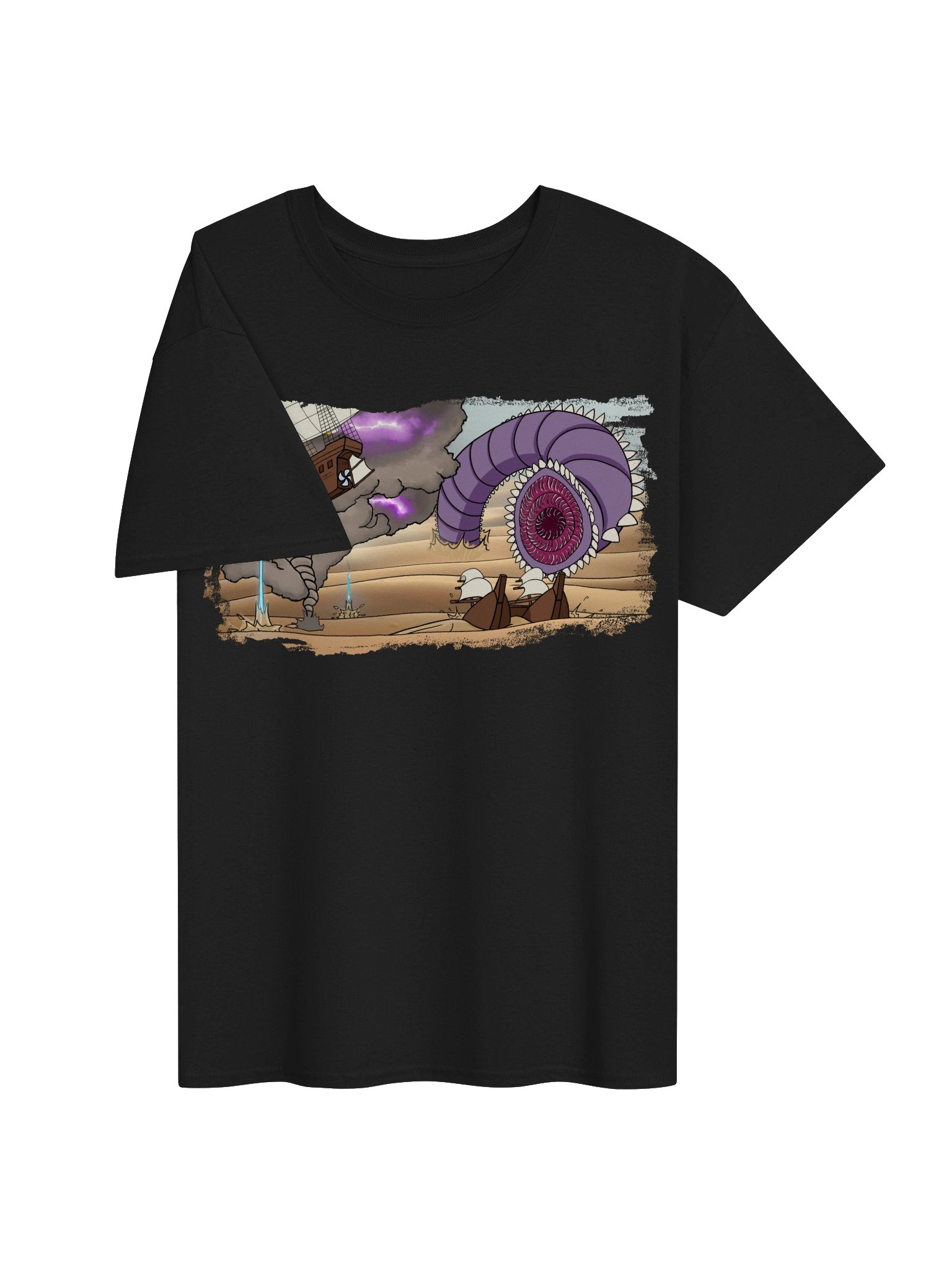 Gildan Unisex - Endless Desert T-shirt (Front, and Back) product image (3)