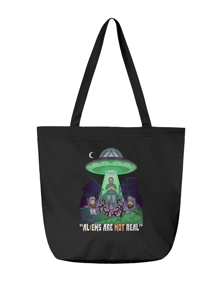 Aliens Are NOT Real Tote Bag product image (2)