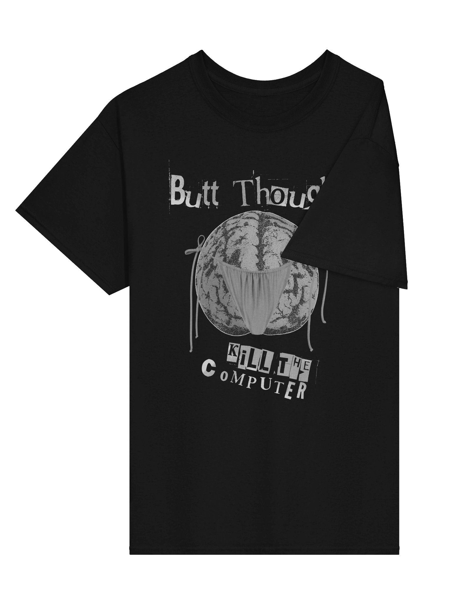 Butt Thoughts Gildan Unisex T-shirt product image (3)