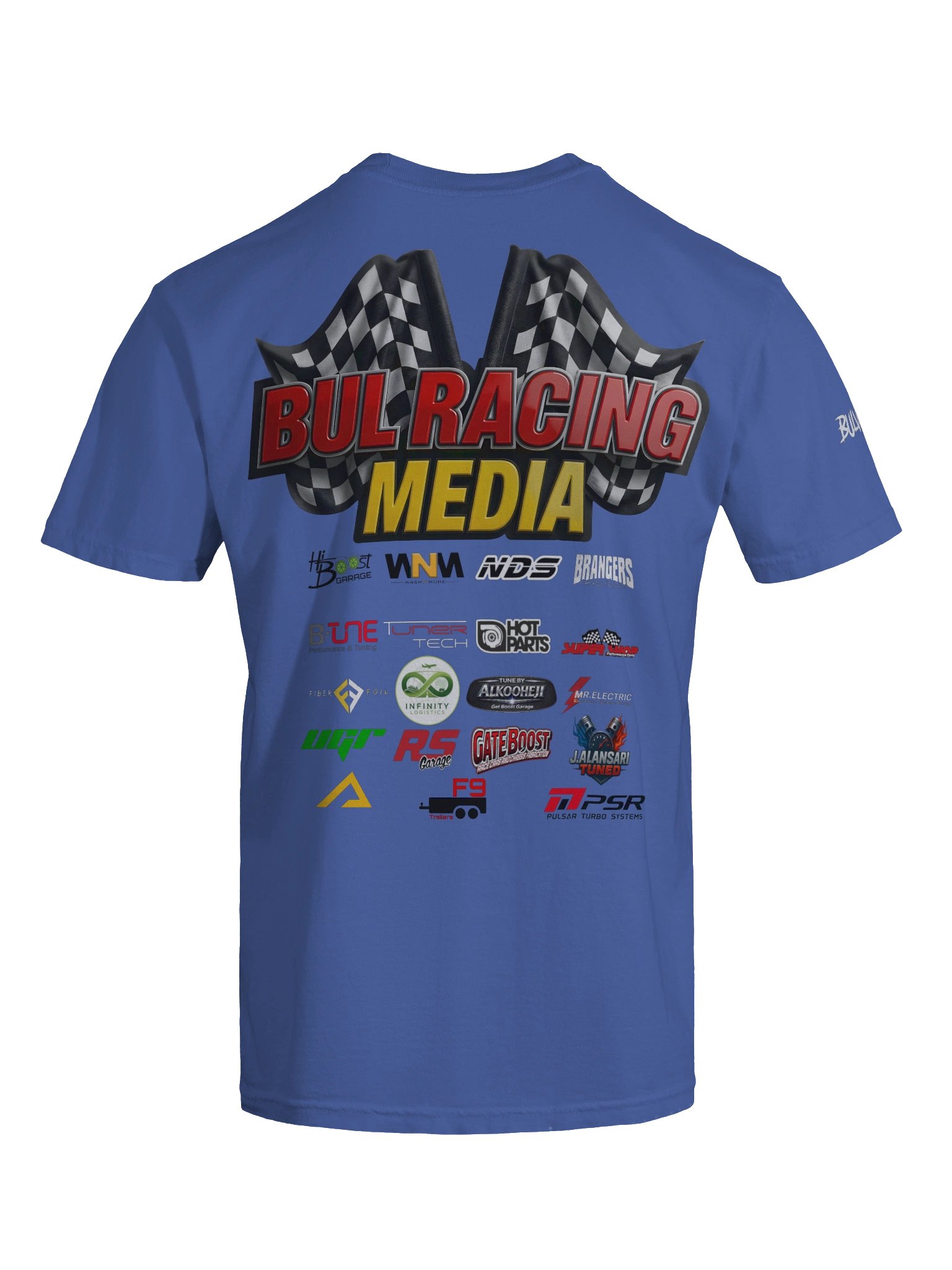 BULRACING media -Dyed Heavyweight T-Shirt Team - cZMzJ9KUZds
