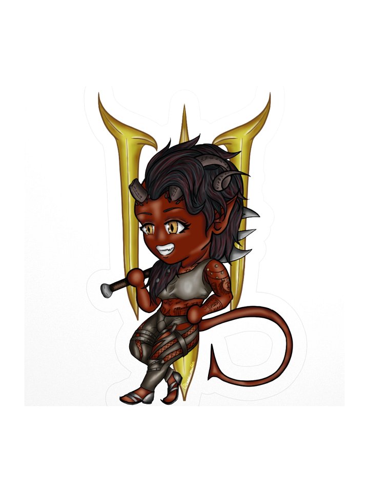 Chib Fiery Fiend Sticker product image (1)