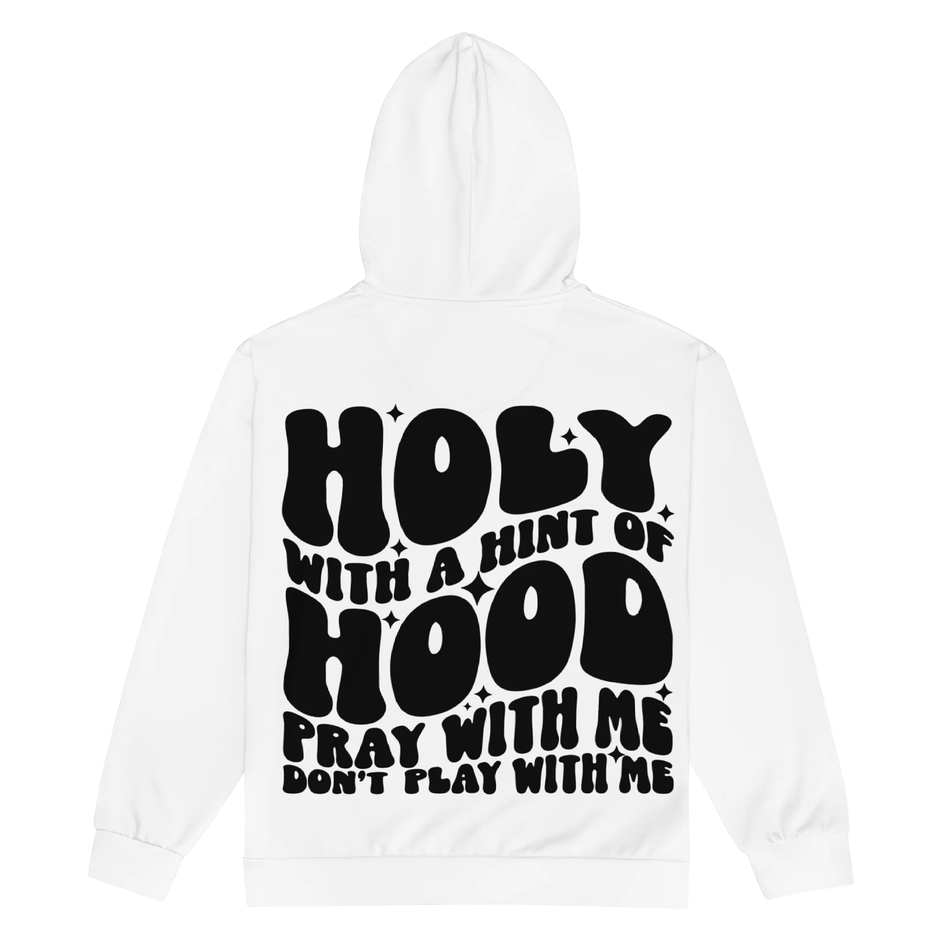 Holy with a hint of Hood Zip Hoodie product image (2)