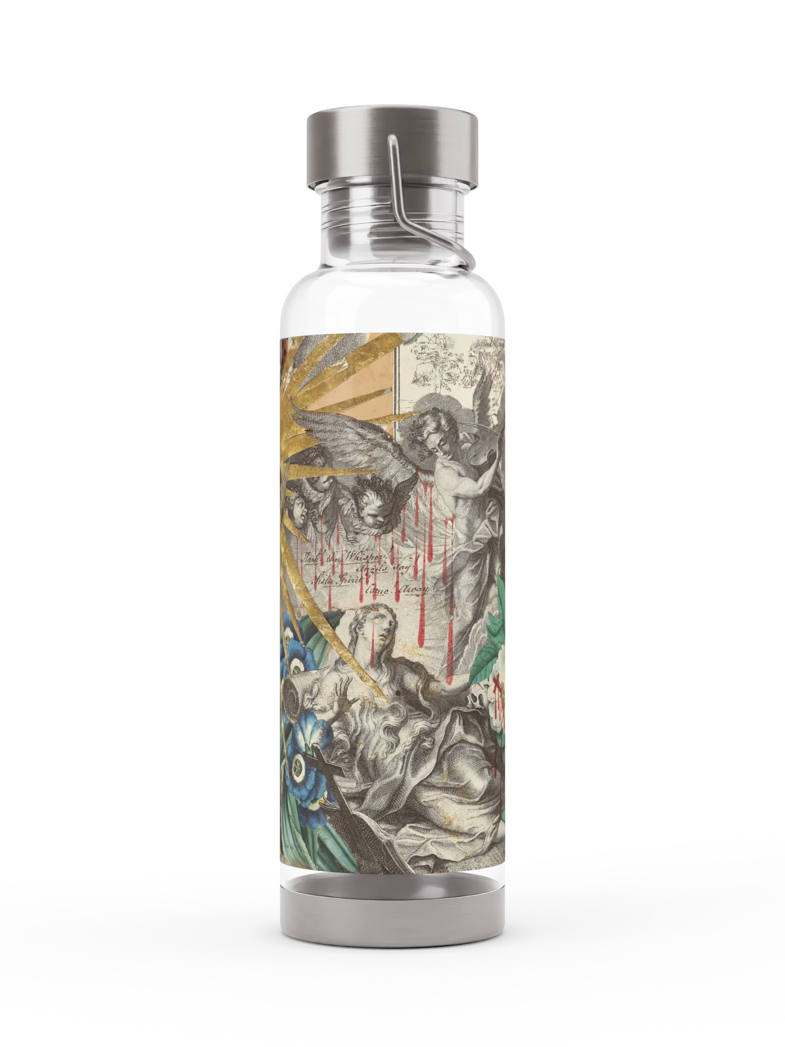 Botanical Collage Thor Sports Bottle product image (1)
