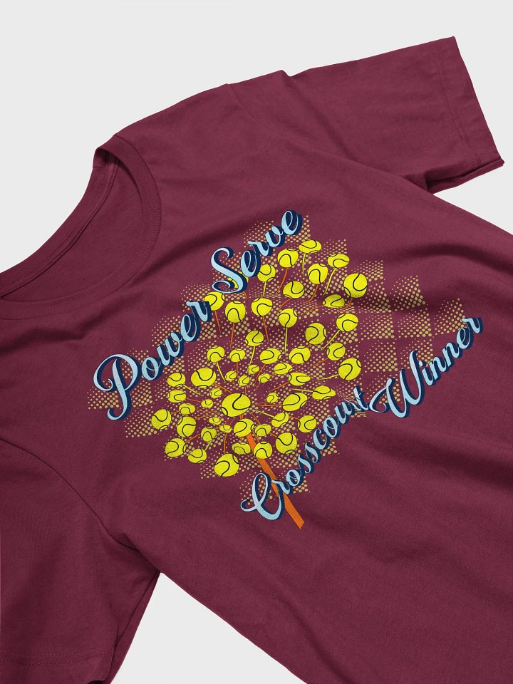 Dandelion Tennis Power Serve Crosscourt Winner T-Shirt product image (2)