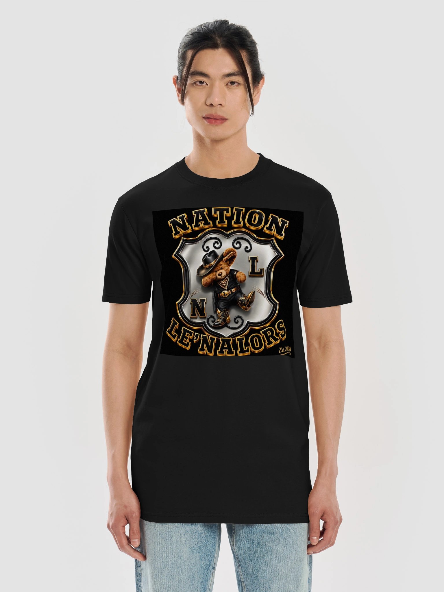 Nation Le’Nalors Teddy Bear Cowboy Crest Tee product image (5)