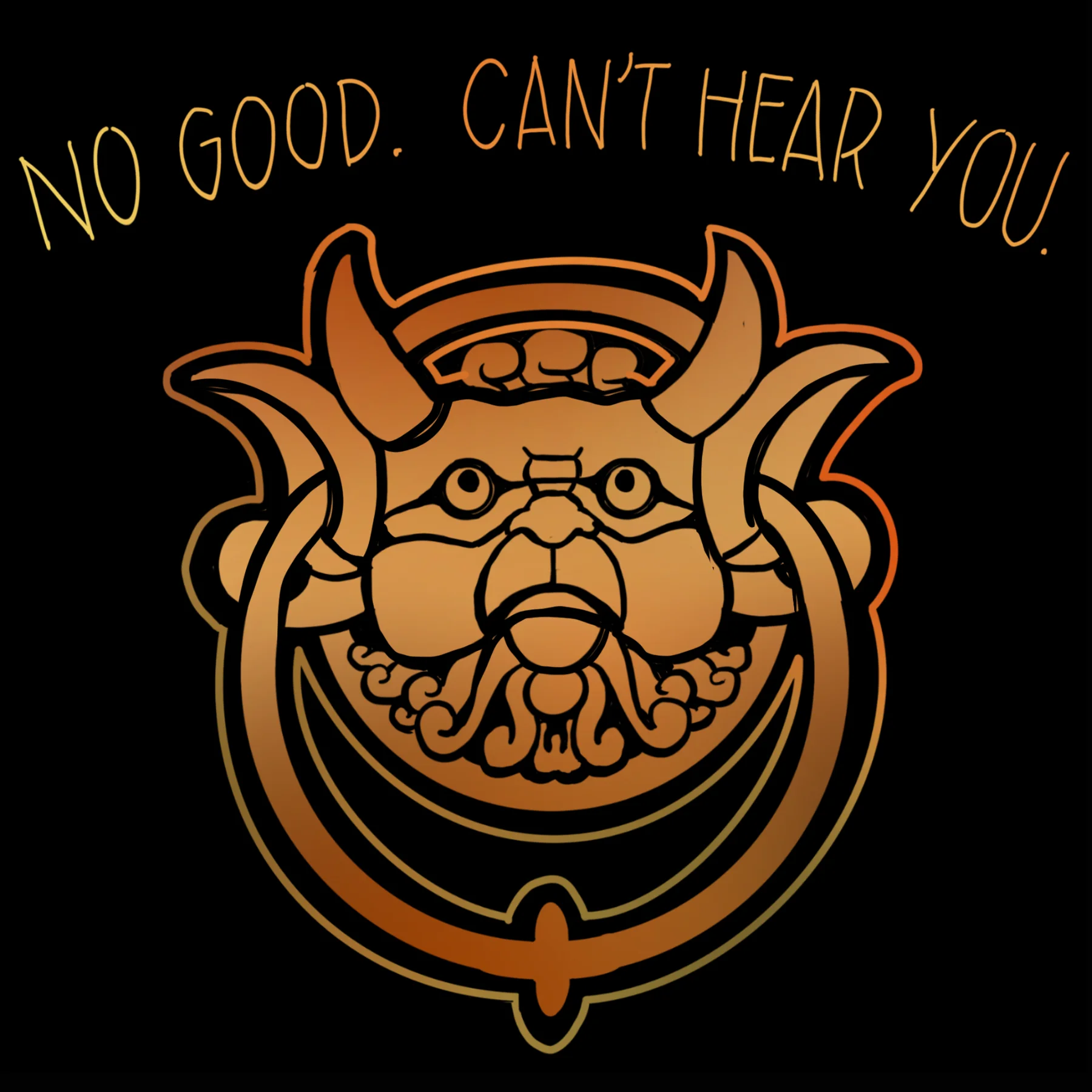 Cant Hear You Magnet product image (1)