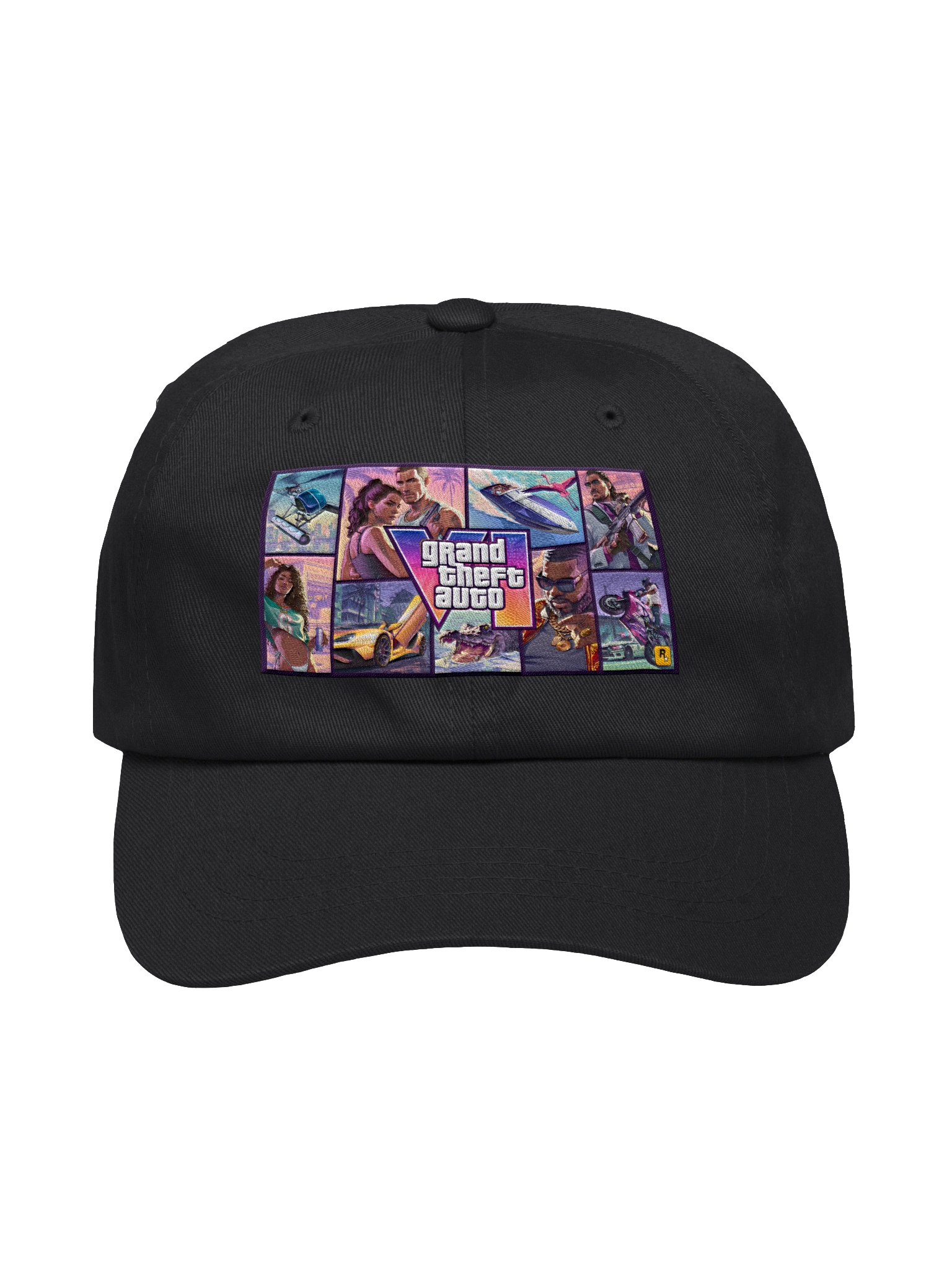 GTA VI Official Artwork Dad Cap product image (1)