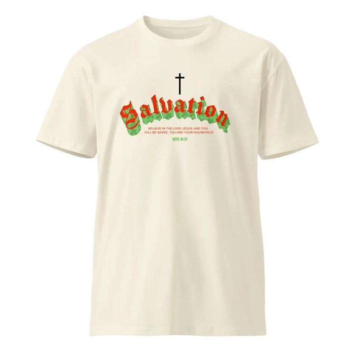 Salvation Script Unisex Tee product image (1)