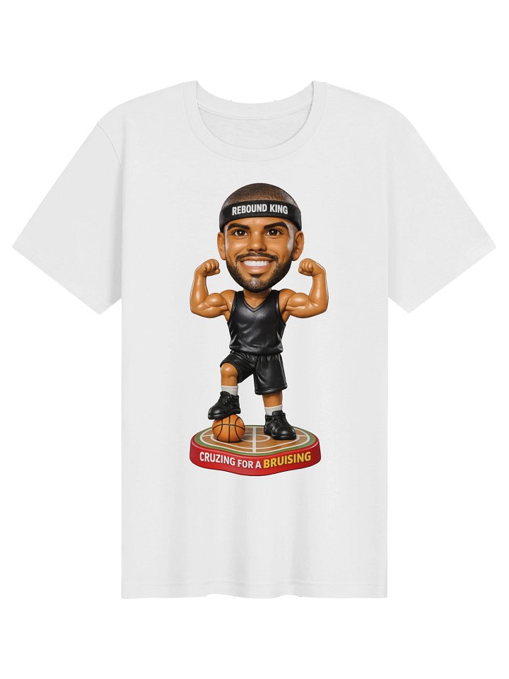 Cruz - The Rebound King Basketball Bobblehead Tee product image (1)