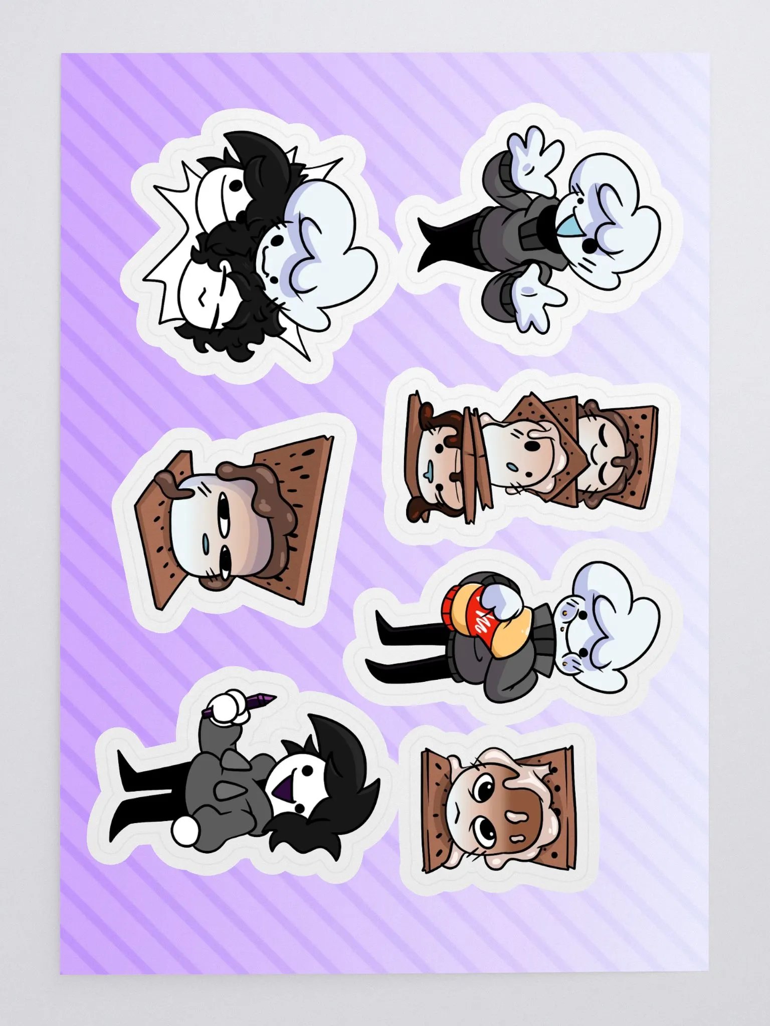 Marshmallow Bag STICKER PACK 1 product image (3)