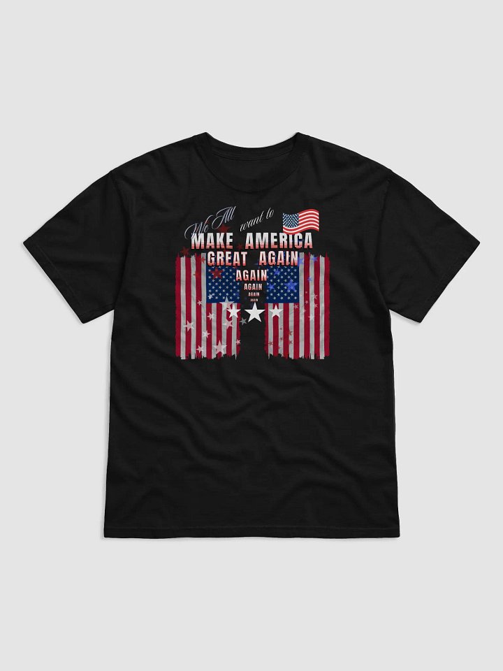 Patriotic Americana Tee Patriotic Flag Hoodie - Make America Great Again for dads sons friend daughters product image (1)