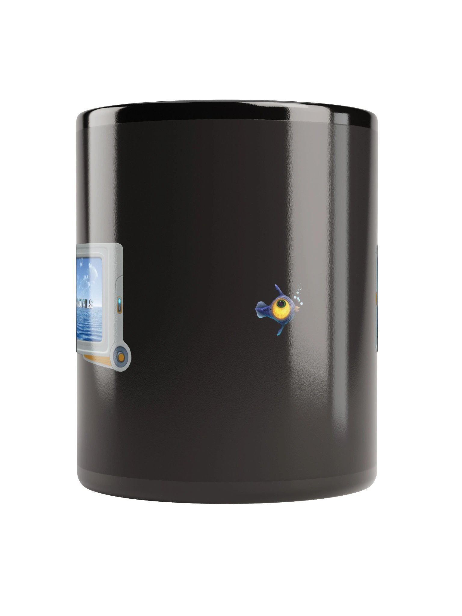 Dive In! - Black Glossy Mug product image (4)