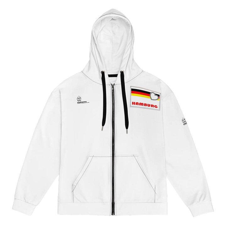 Vivid Maple Leaf Unisex Zip Hoodie product image (1)