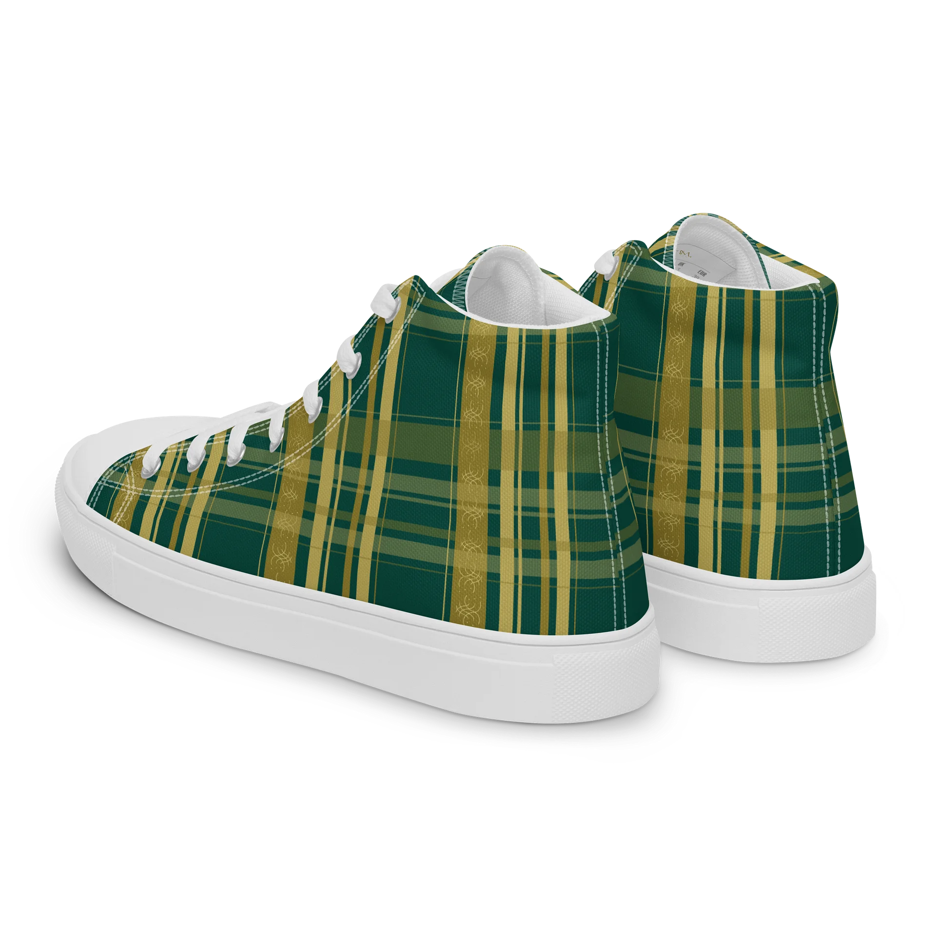 Gilded Reign Women’s High Top Canvas Shoes product image (8)