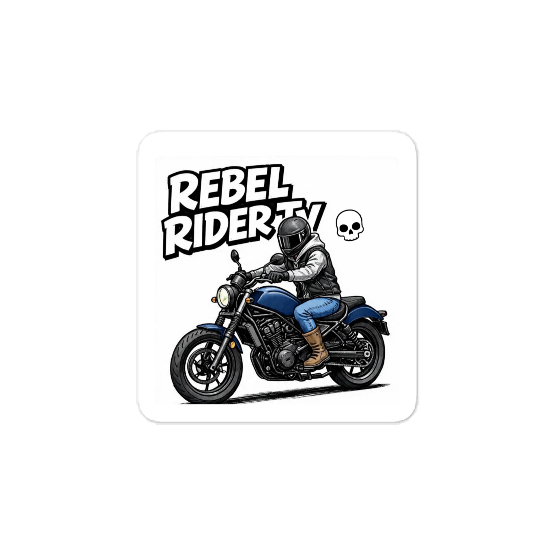 Rebel Rider Motorcycle Decals product image (1)