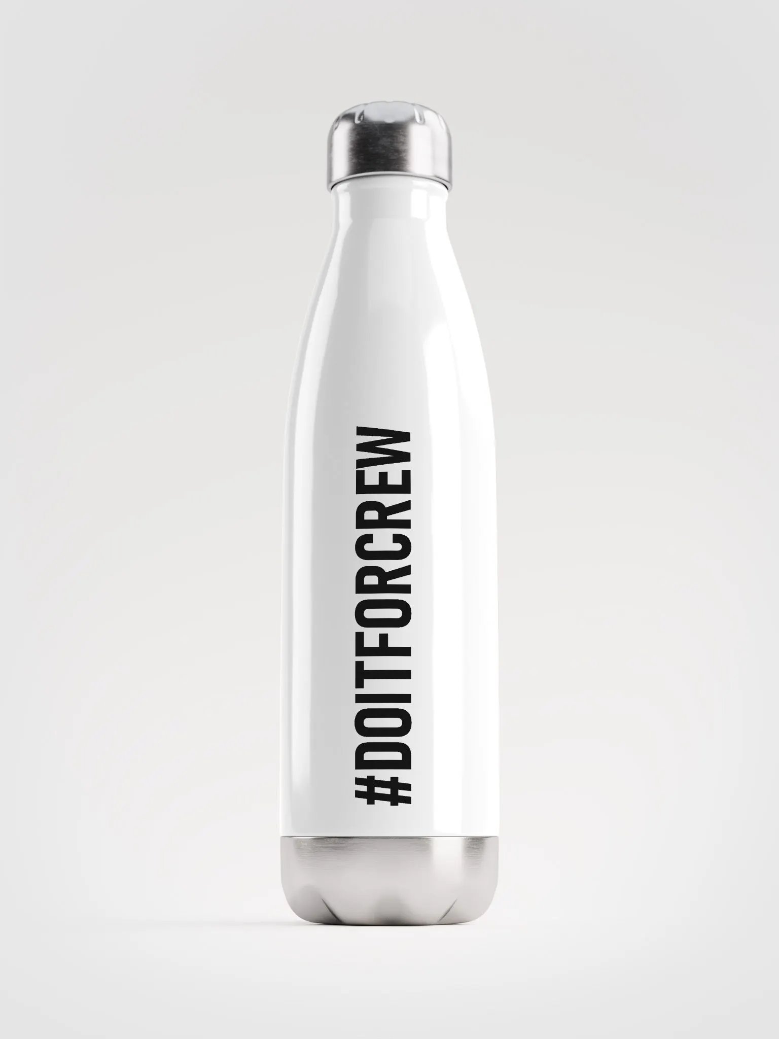 #DOITFORCREW - Slurp Bottle - White product image (1)
