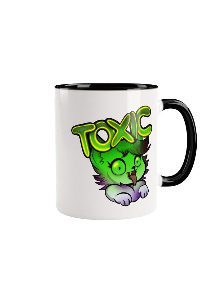 Neon Toxic Wolfy Ceramic Mug product image (12)