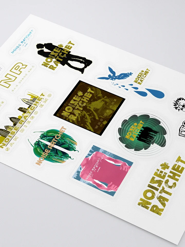 Noise Ratchet - Sticker Sheet (14 Stickers) product image (2)