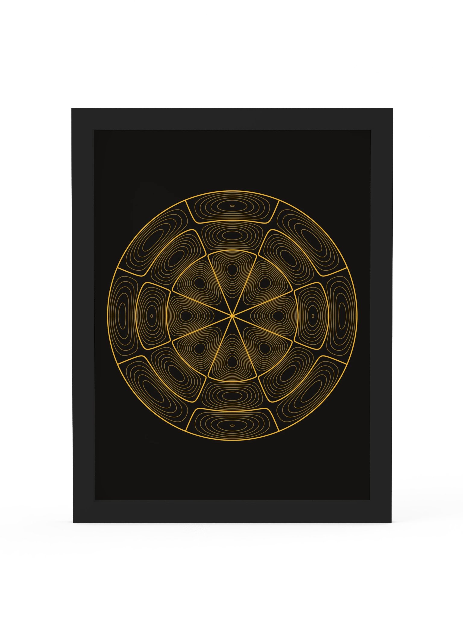 Crown · Lines Framed Poster product image (43)