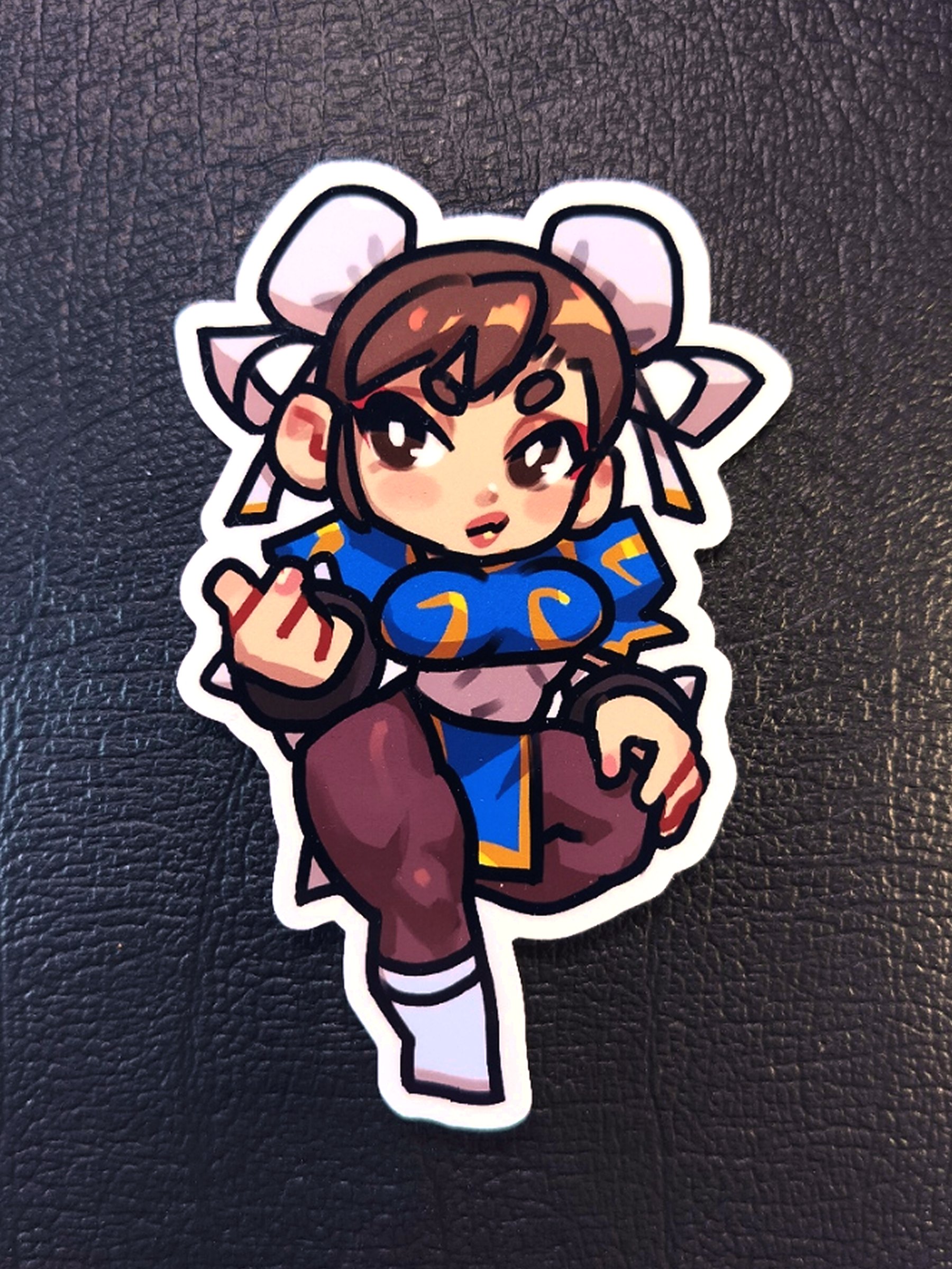 Chibi Chun-li Sticker product image (1)