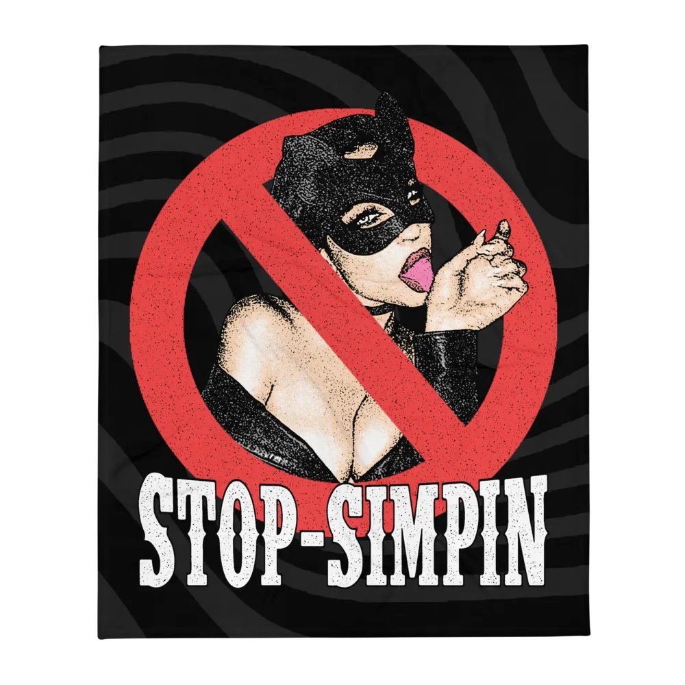 Stop Simpin Blanket product image (1)
