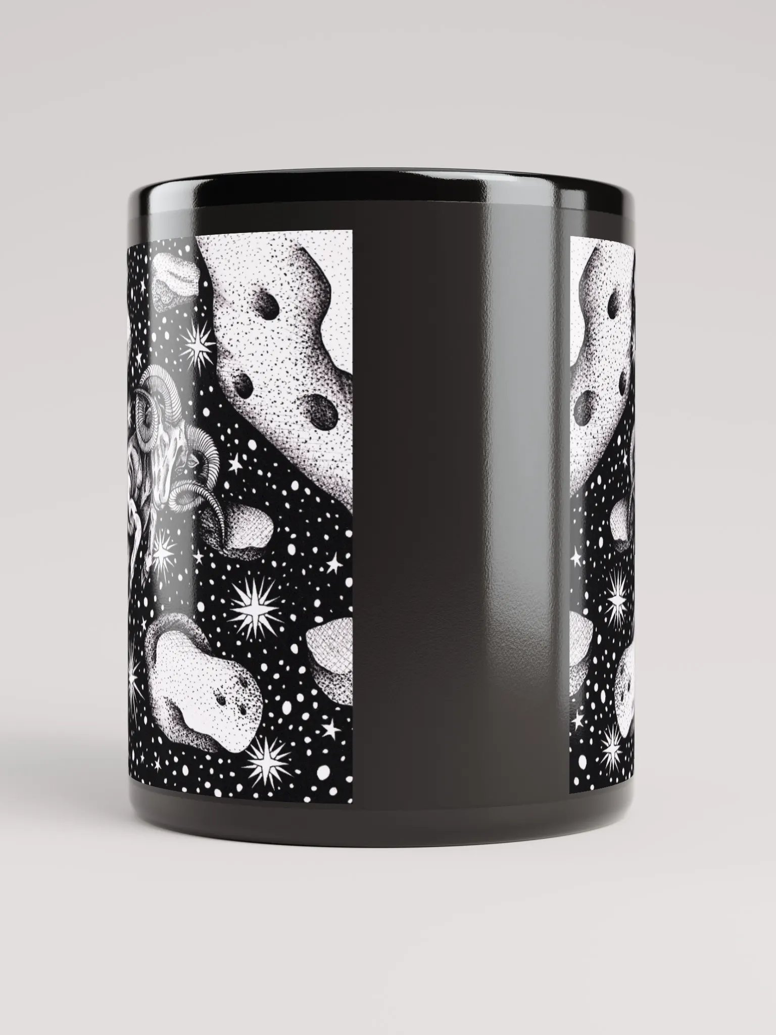 Aries Zodiac Black Glossy Mug product image (9)