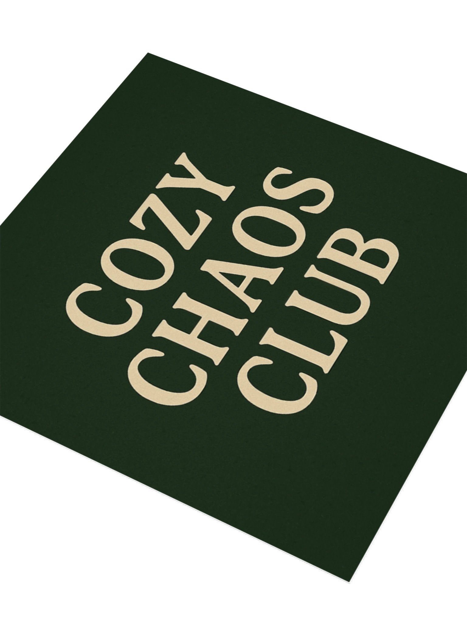 Cozy Chaos Club Kiss Cut Stickers product image (11)