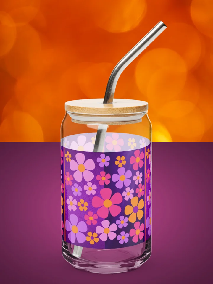 Blossom Burst Glass Tumbler product image (1)
