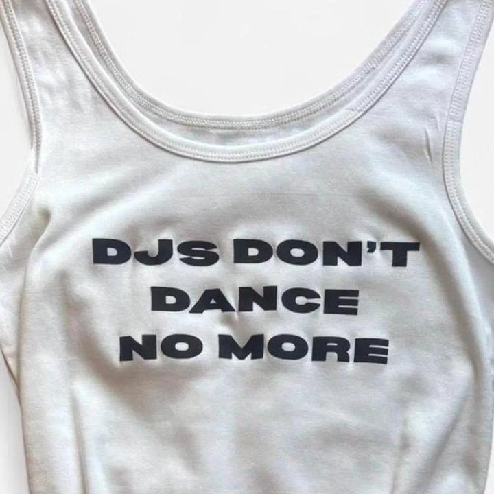 DJs Dont Dance No More Tank Top | Retro Rave Disco Merchandise product image (25)